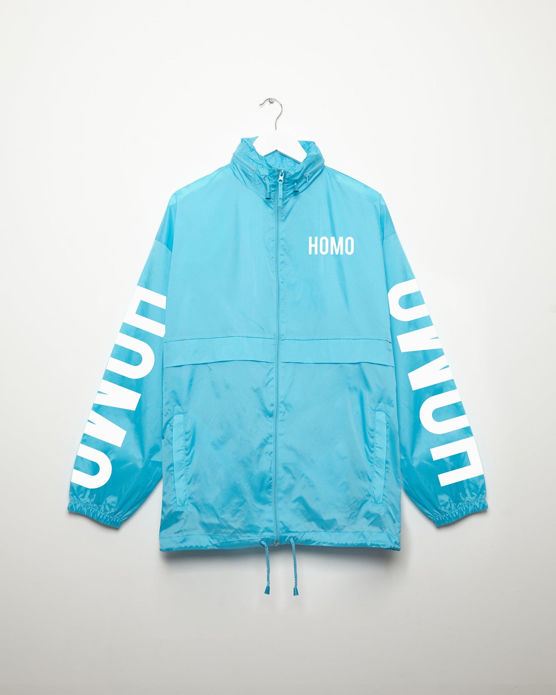 HOMO Atoll Blue- windbreaker jacket - HOMOLONDON