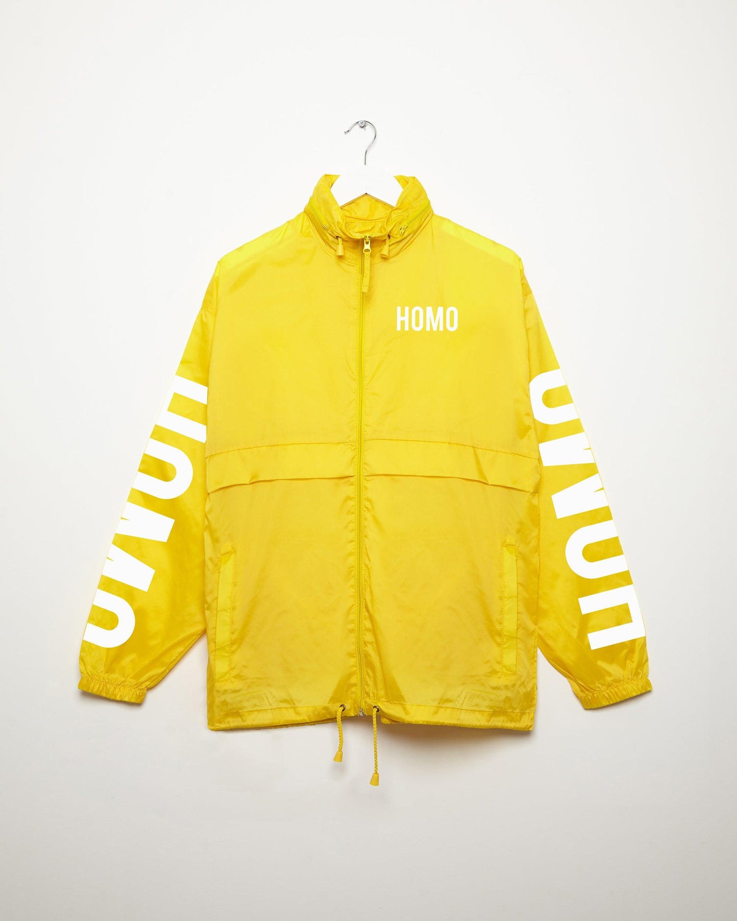 HOMO yellow - windbreaker jacket - HOMOLONDON