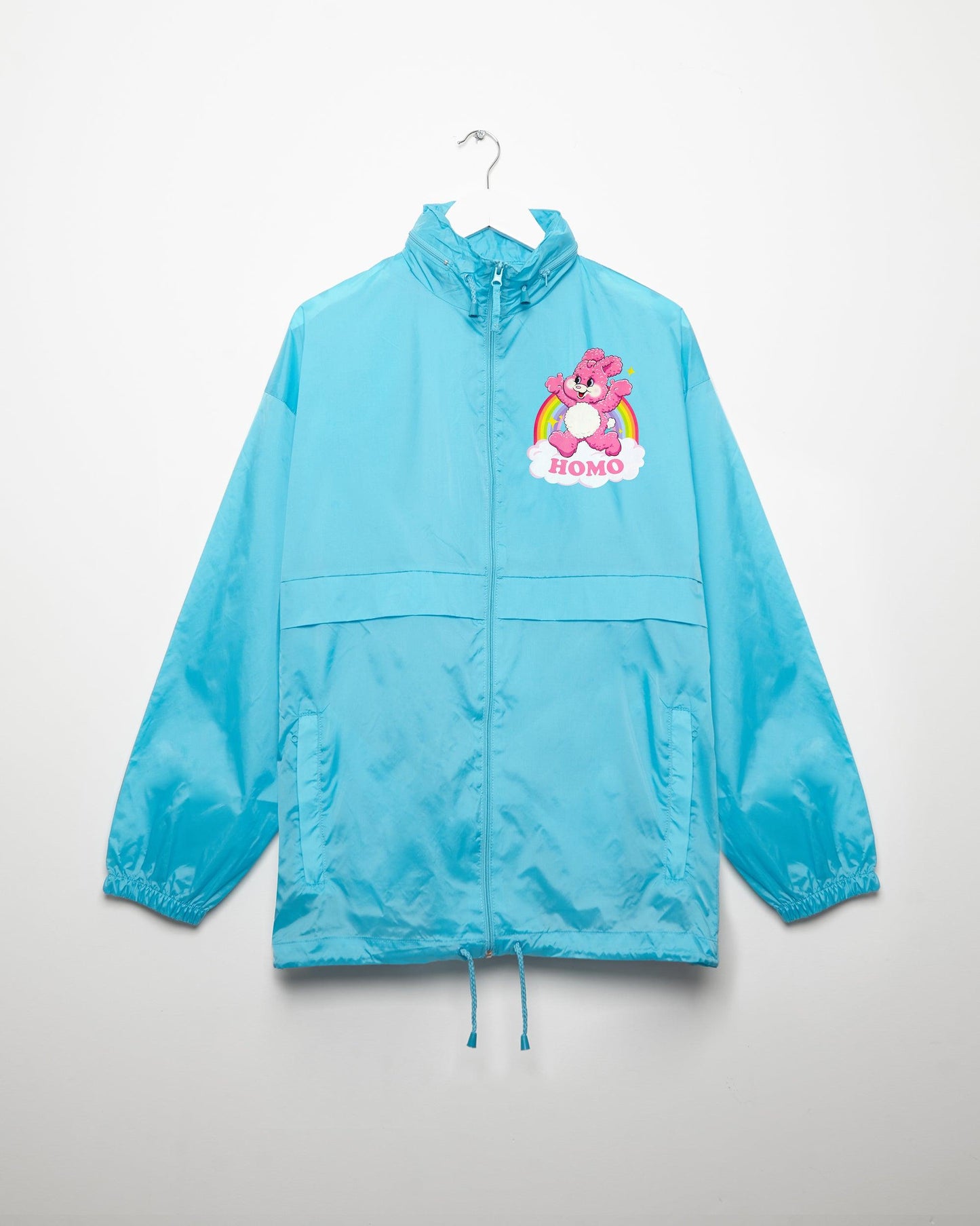 I am cringe, but I am free Atoll blue - windbreaker jacket