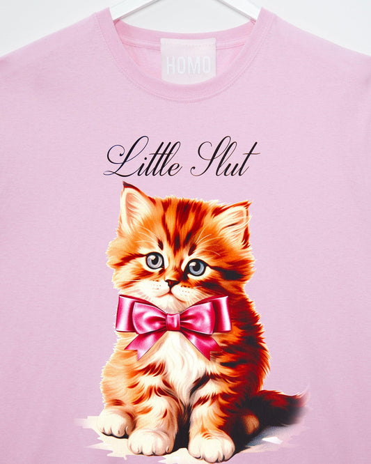 Little S/ut kitten - tshirt - HOMOLONDON