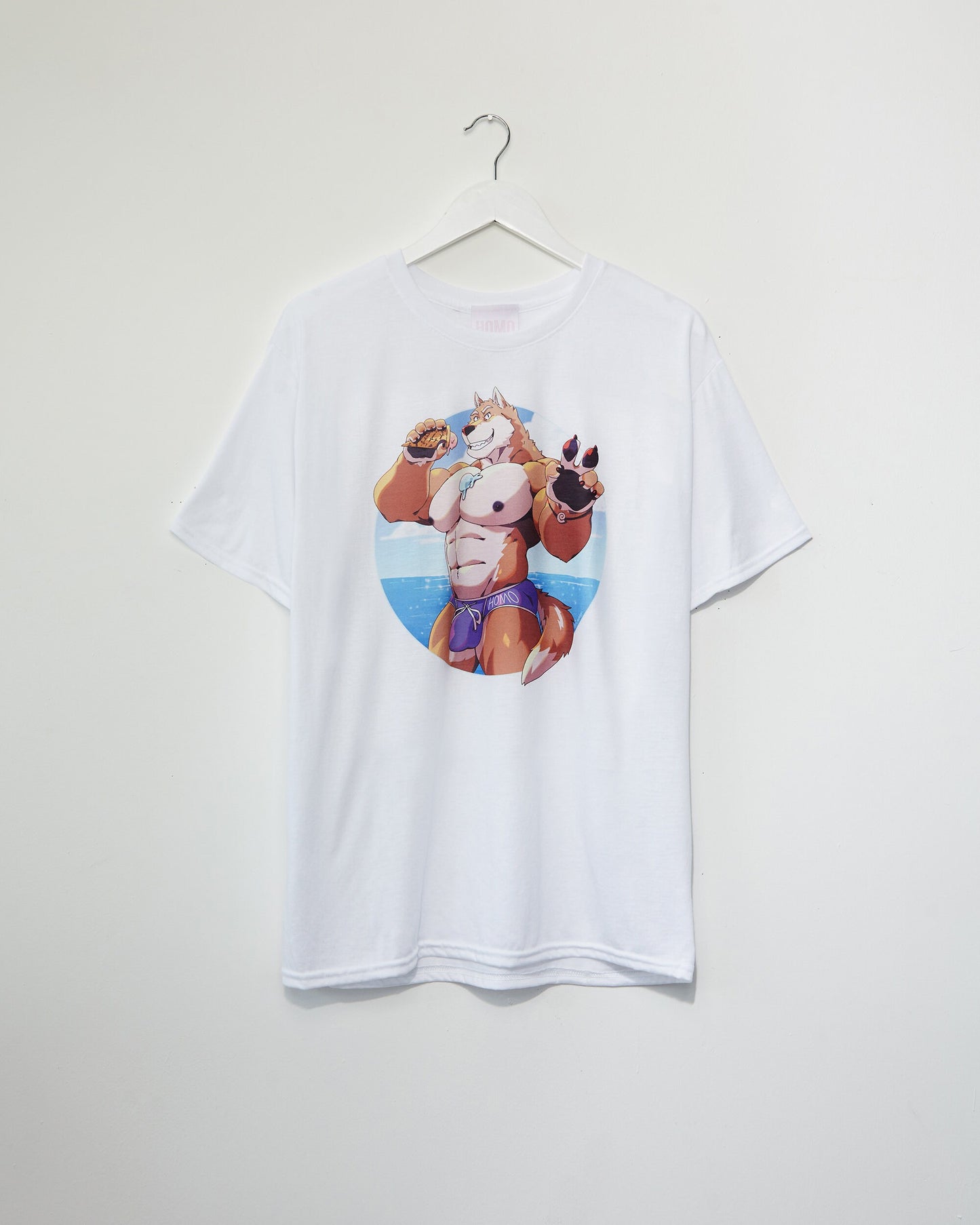 TAOREN! Miguel on Miami Beach - Furry Wolf Tee.