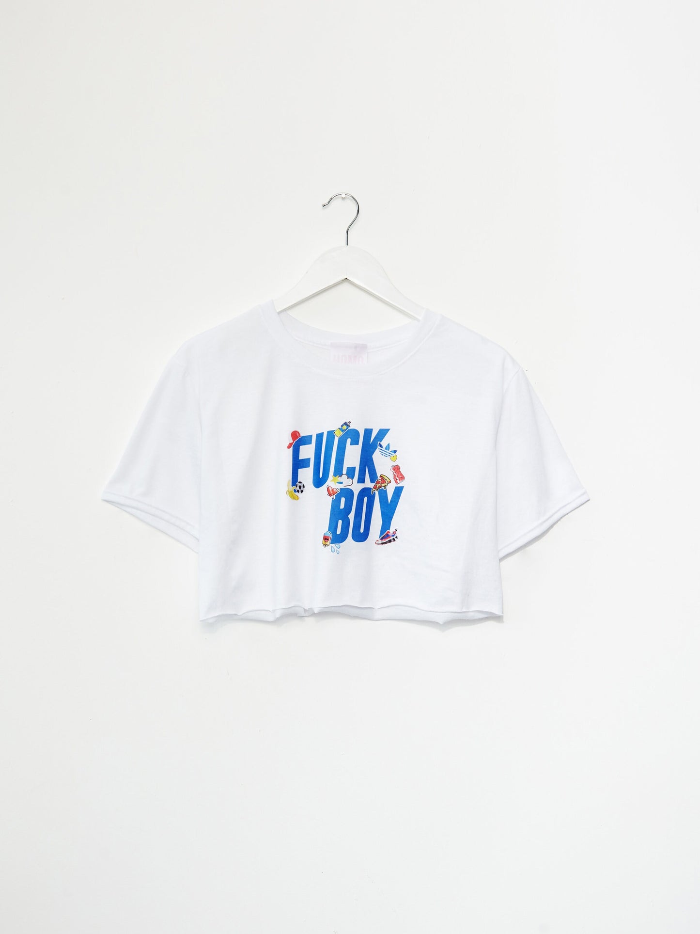 Fuck boy - Crop Top - Blue