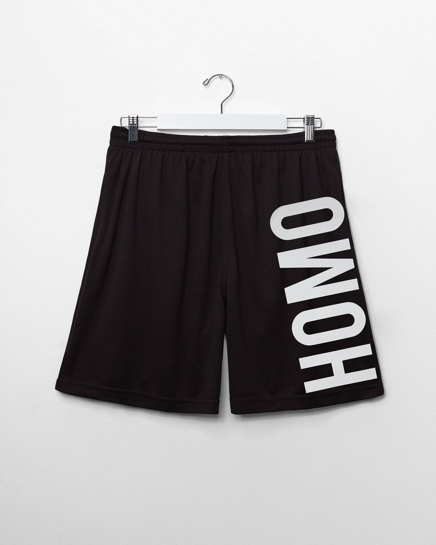 Large HOMO Logo Shorts - White/Black